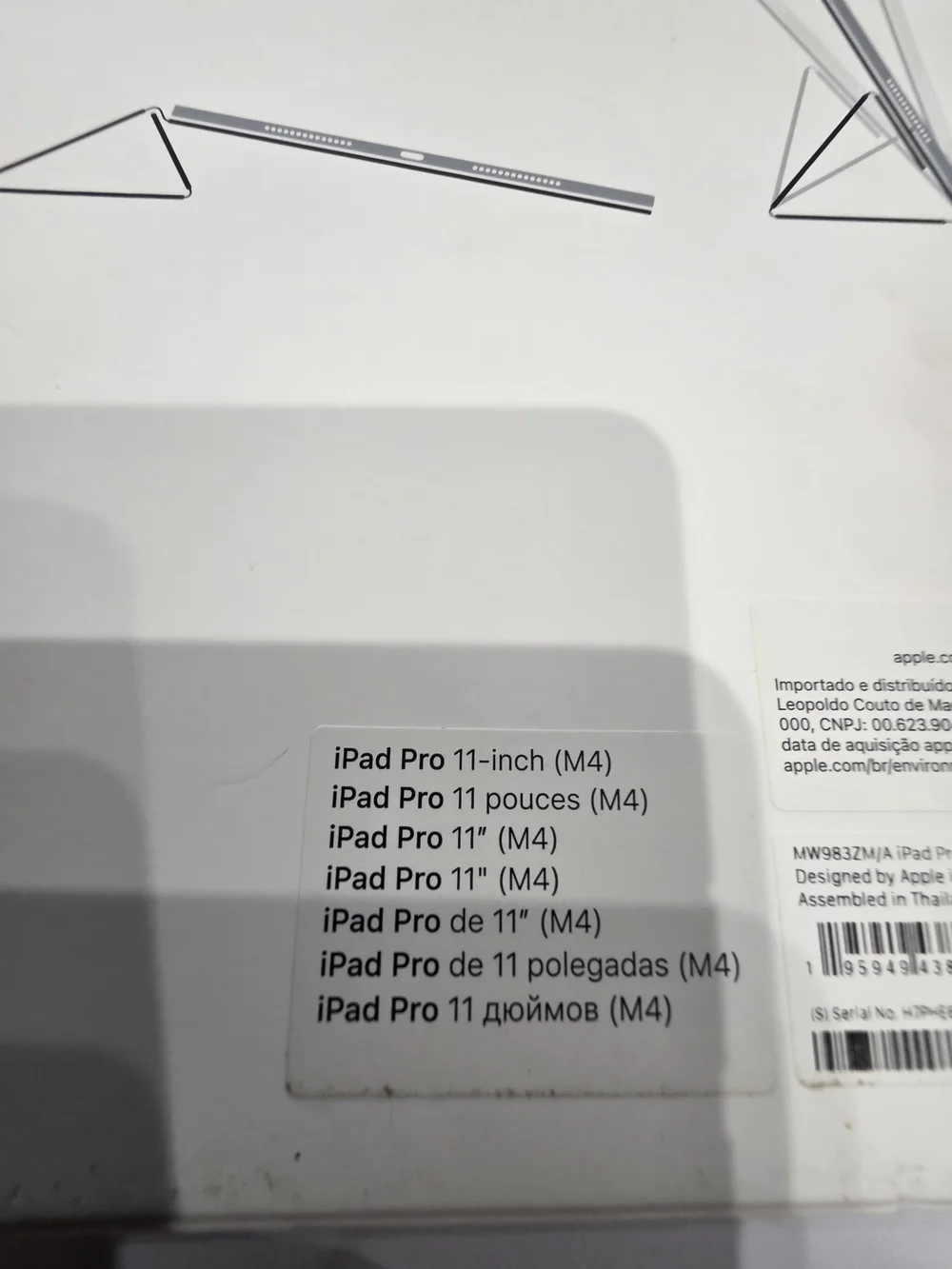 Apple iPad Pro Smart Folio M4 11 Black MW983ZM/A NEW! SEALED!